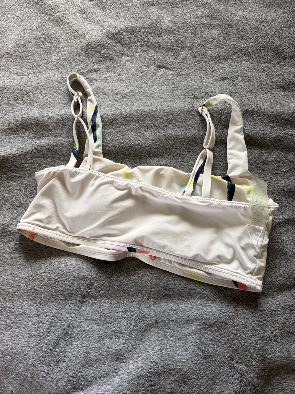 Carve Designs Amelia Multicolor Print Swim Top - Picture 4 of 6
